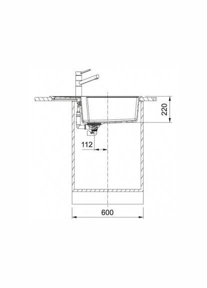 Кухонная мойка Urban UBG 61178 XL 114.0701.799 FRANKE (315604060)