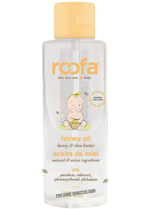 Олія для тіла з ароматом меда Honey Oil 100ml (655901-40494) Roofa (368901051)