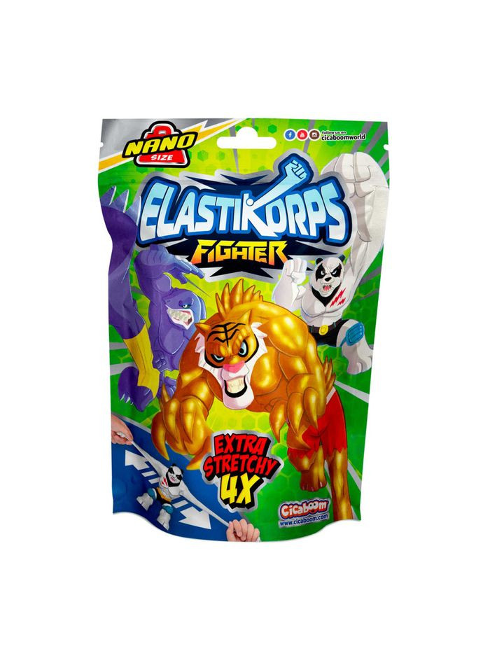 Стретчия игрушка Боец C1002MIFF7-2022 серии "Mini Fighter", игрушка-сюрприз Elastikorps (316274855)