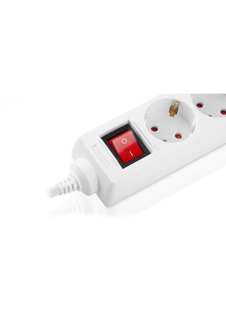 Фільтр живлення RS-6 Protect M 1.8м White (EL122300031) Real-El (336959562)