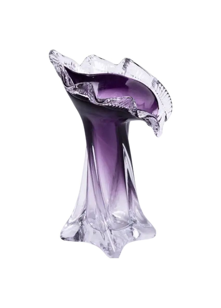 Ваза для квітів 20 см декоративна ваза для букета 110 мл Фіолетова HP-9-9 Yiwu (371481279)