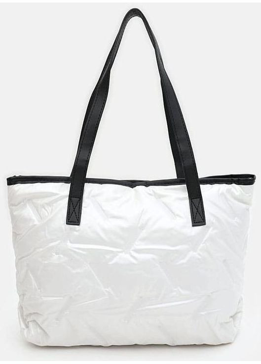 Сумка шоппер женская на плечо большая Белый 39116 Monsen (353302682)