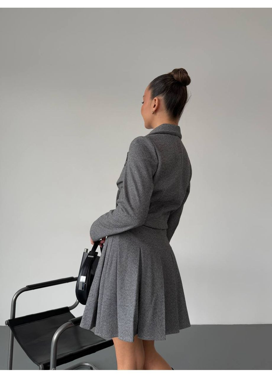 Жіночий костюм жакет і спідниця No Brand (373406282)