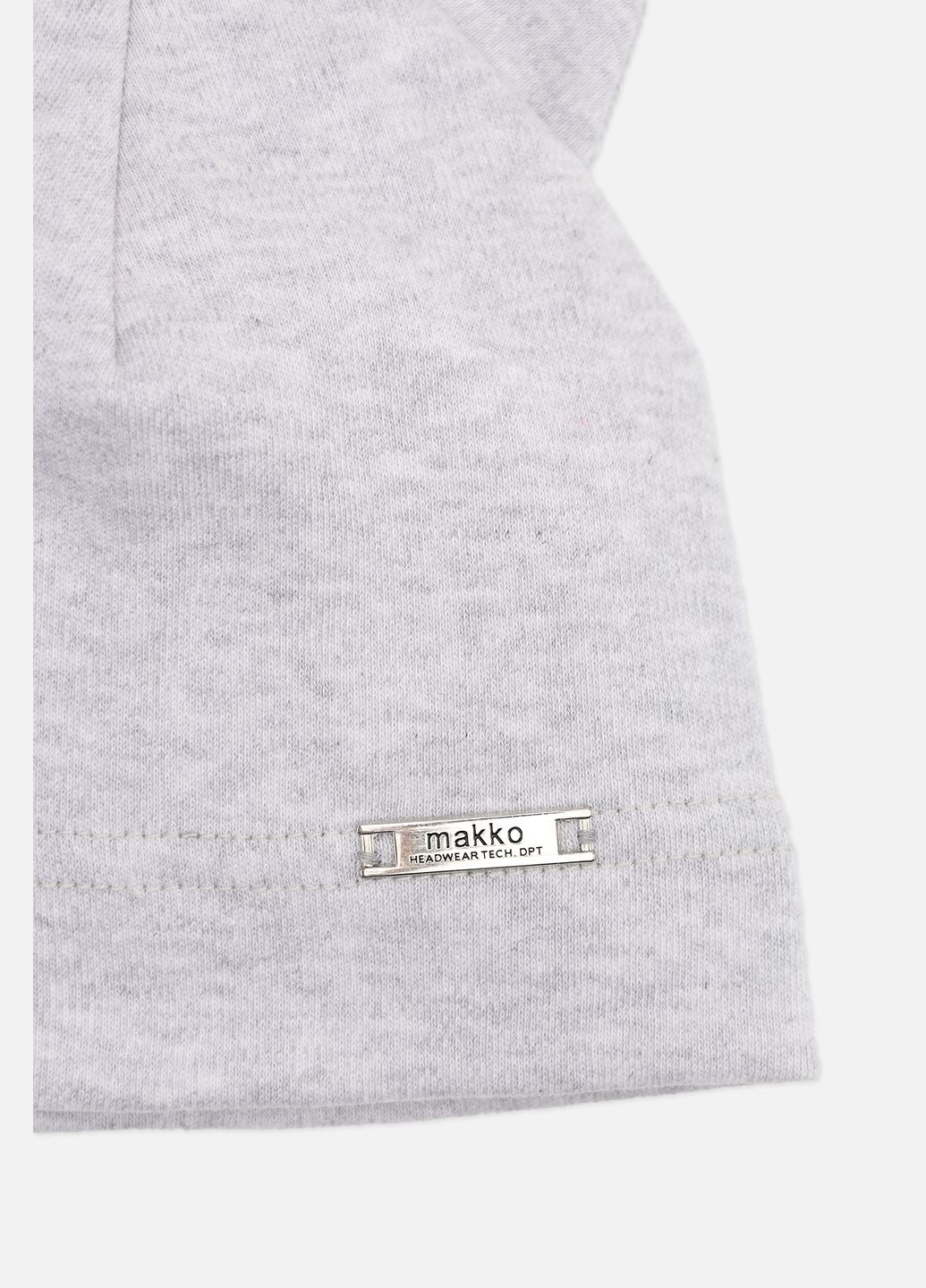 Шапка для мальчика цвет светло-серый CB-00274159 Makko (325812851)