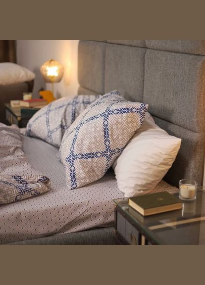 Комплект постільної білизни полуторний ранфорс 21161 100% бавовна Viluta (278635160)