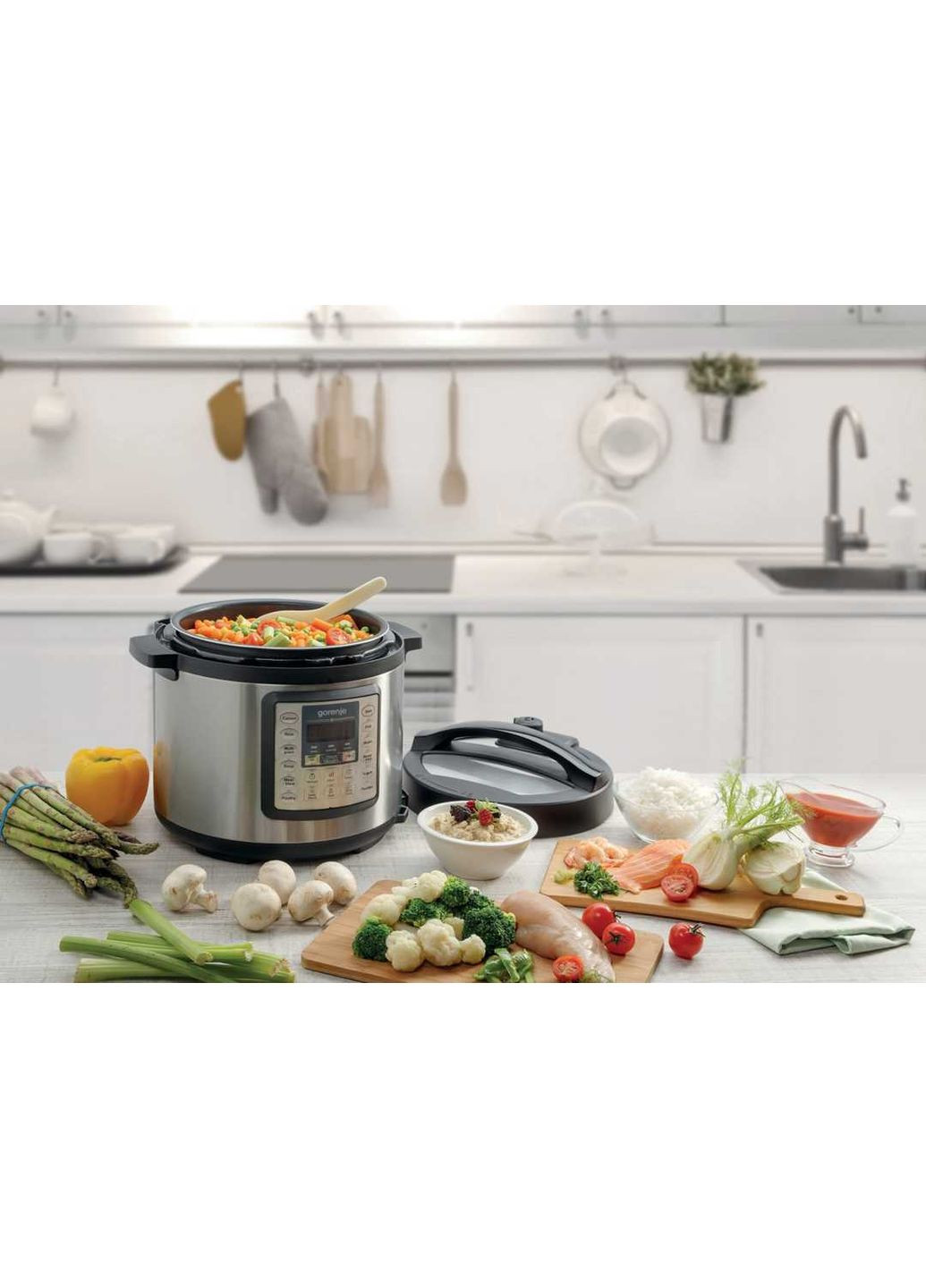 Мультиварка-скороварка MC6MBK Gorenje (361031807)