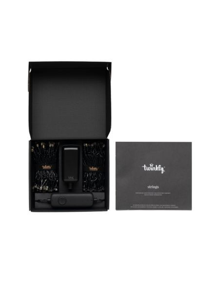 Smart LED Гірлянда Strings AWW 400, Gen II, IP44, довжина 32м, кабель чорний Twinkly (315719263)