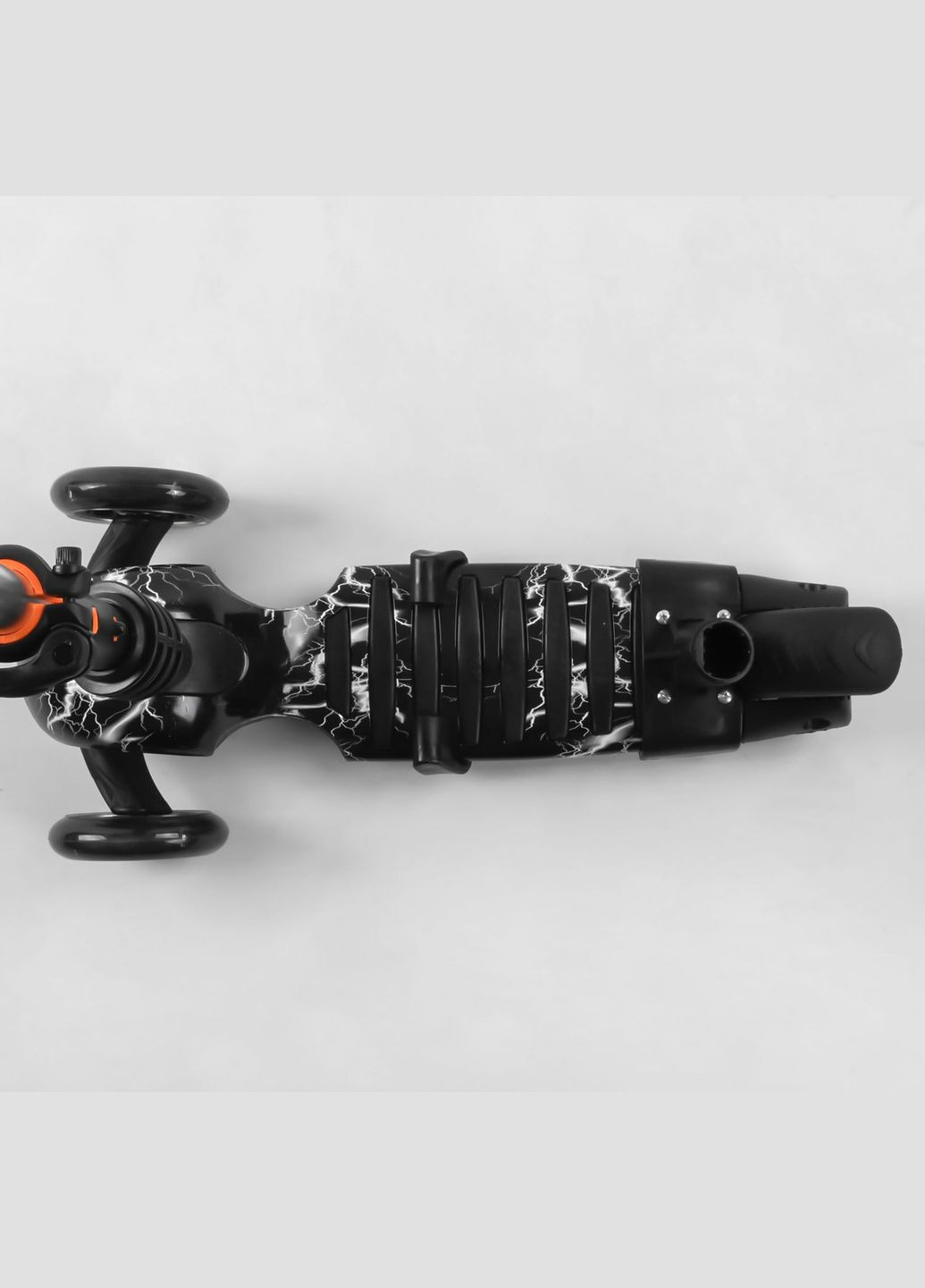 Самокат 5в1 41405. Абстракция, 3 PU колеса с подсветкой. Черный Best Scooter (285898593)