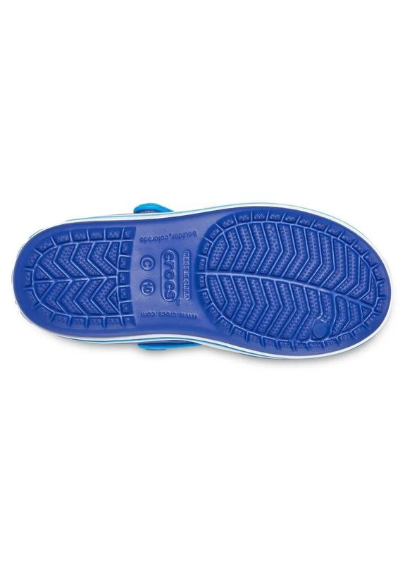 Синие повседневные сандалии crocband sandal 1-32.5-20.5 см cerulean blue/ocean 12856 Crocs