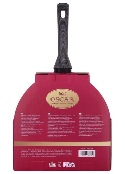 Сковорода Nest с крышкой 28 см OSR-1100-28 Oscar (309200847)