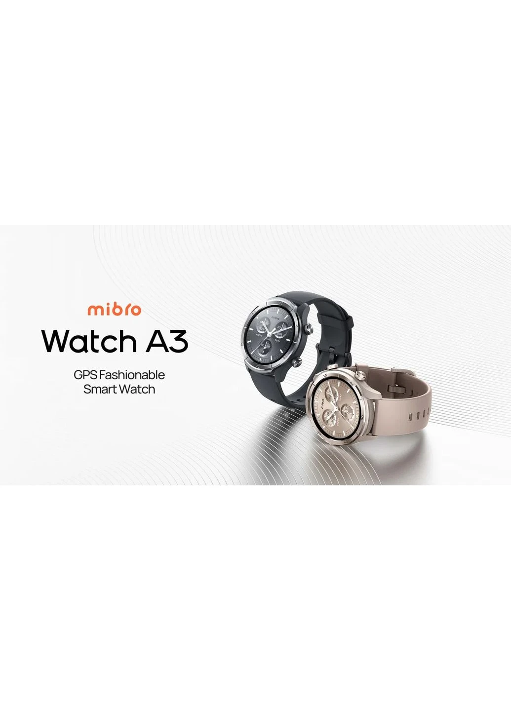 Смарт-годинник 45мм IPS 1.39" Bluetooth 5.3 GPS 2 ATM Mibro (399268356)