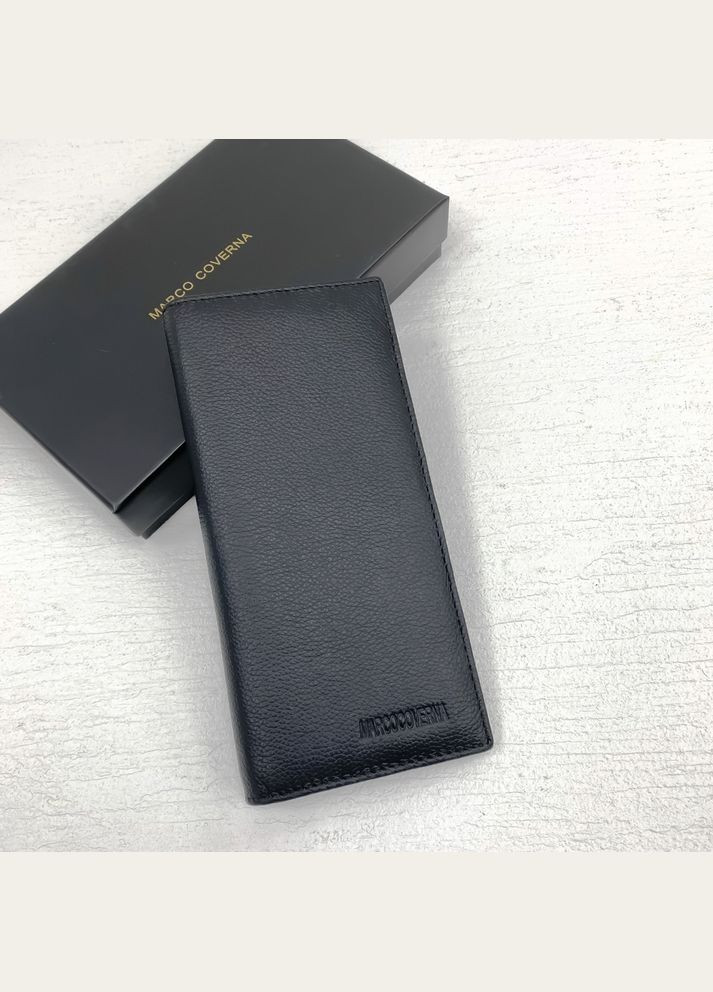 Мужской кожаный бумажник на магните (msm-8) bla No Brand (322156603)