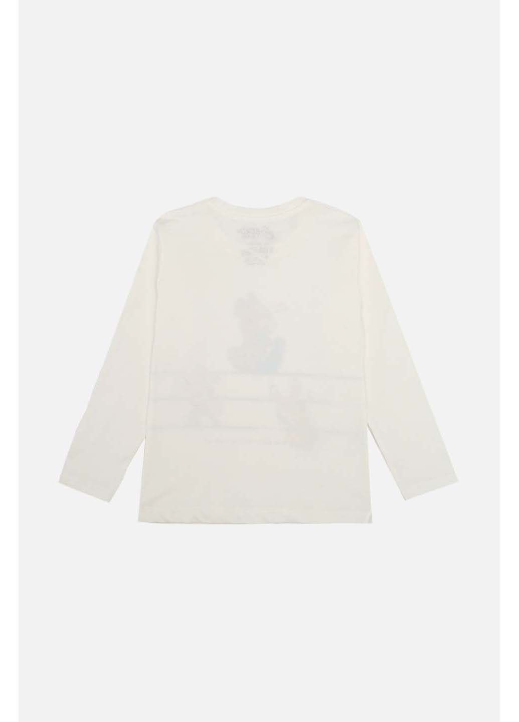 Молочный демисезонный лонгслив Ecrin kids