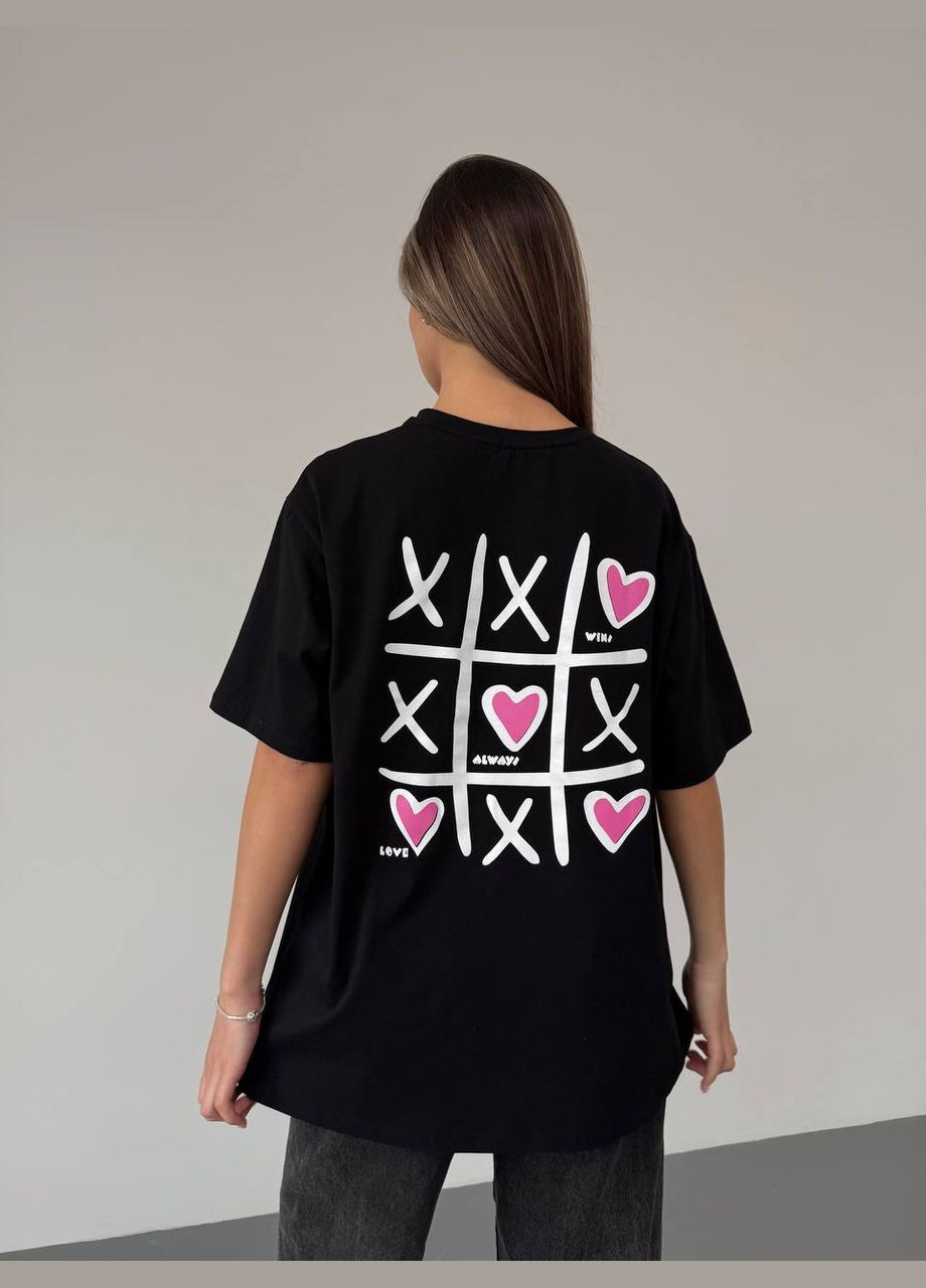 Футболка Оверсайз турецький трикотаж кулір No Brand - (320166818)