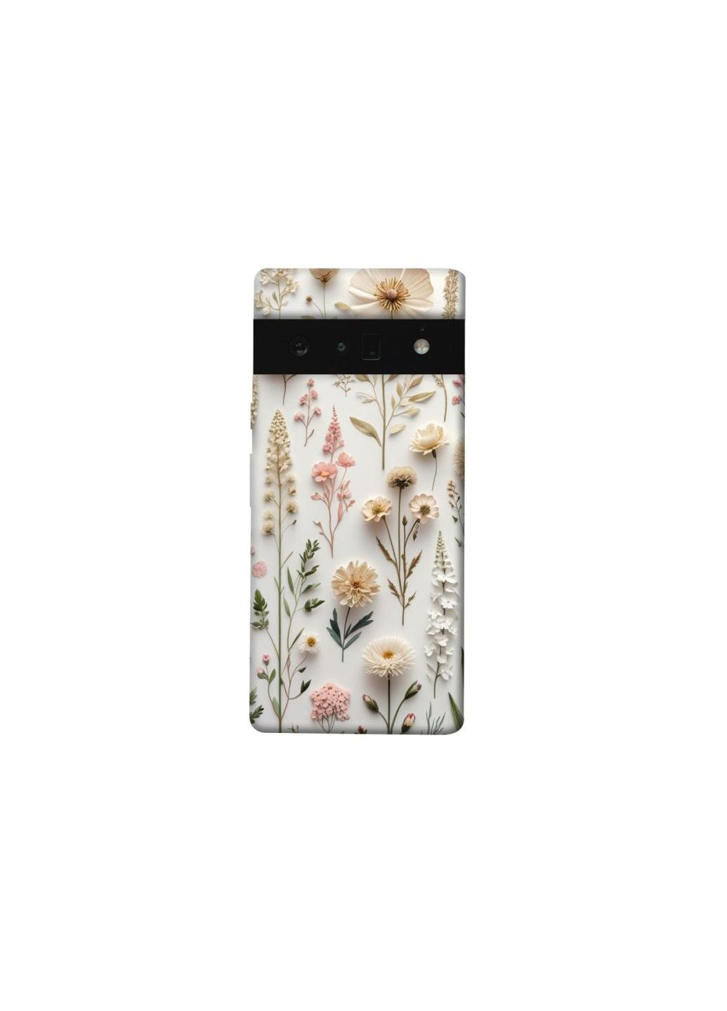 Чохол на Google Pixel 6 Pro Floral design ver.1 Frontalka (361326068)