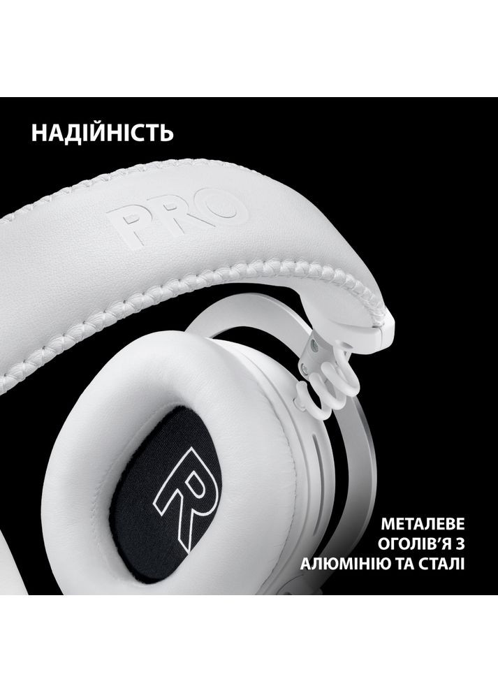 Гарнітура G PRO X 2 LIGHTSPEED Wireless Gaming White (981-001269) Logitech (308072308)