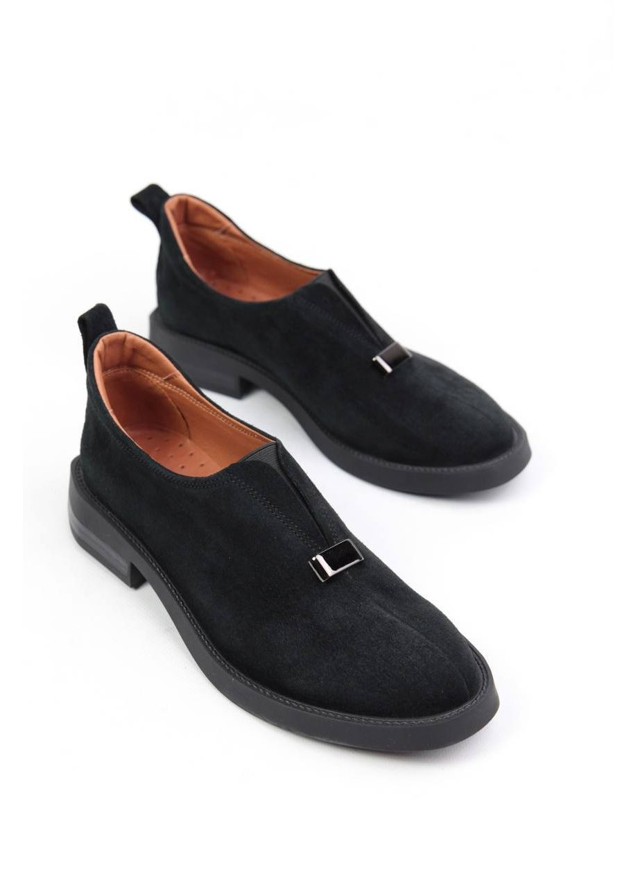 Benito Туфлі чорний з натуральна замша, туреччина — демісезон (322767711)