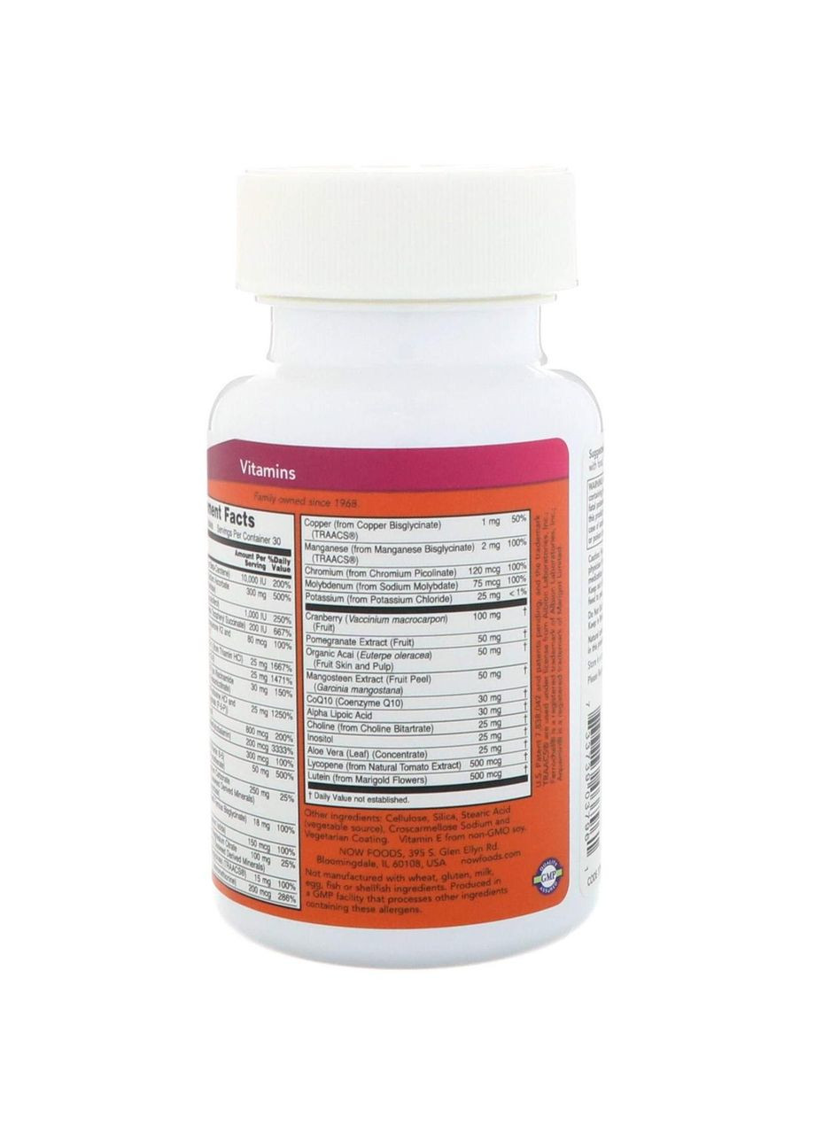 Витамины для женщин Ева Eve Women's Multi 90 таб Now Foods (365302068)