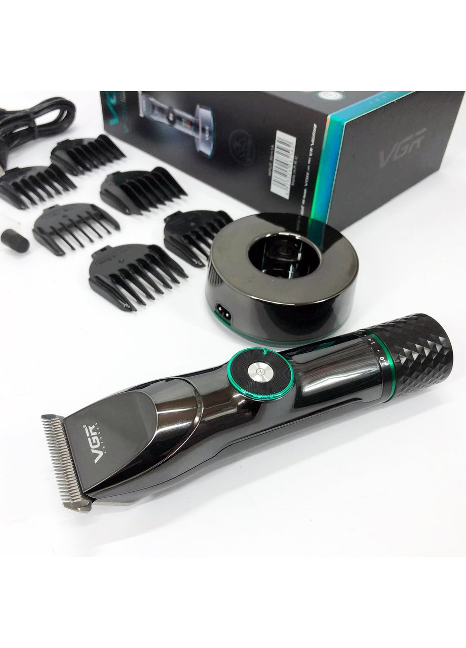 Бритва триммер для бороды V-256, Подстригательная машинка, Моющаяся машинка SM-106 для стрижки VGR (351486338)