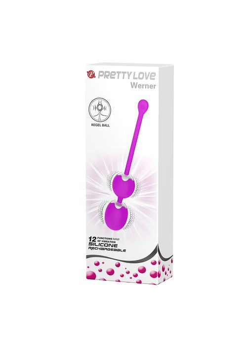 Вагинальные шарики с вибрацией Pretty Love Werner INTERSHOP Baile (341303479)