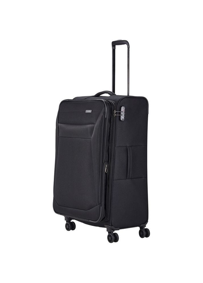 Валіза на 4 колесах Chios Black L 90/97 л TL080049-01 Travelite (316623882)