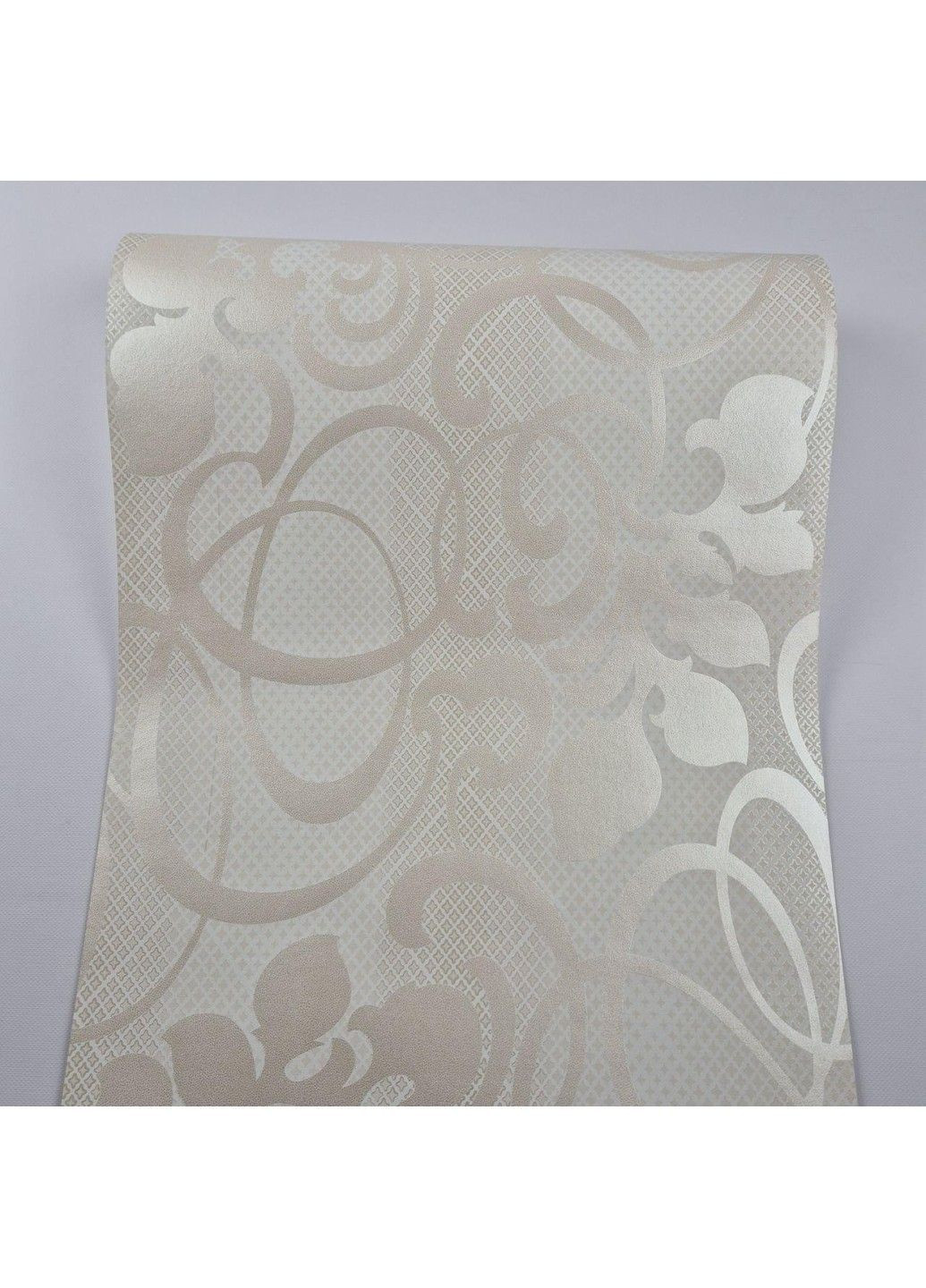 Обои виниловые на флизелине 0.53 × 10 м 58642, бежевые — для спальни, гостиной, прихожей MARBURG (368895587)