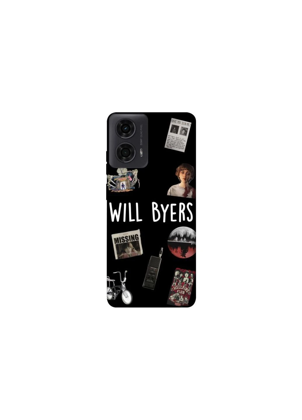 Чохол на Motorola Moto G04 Stranger Things ver.21 Frontalka (376071204)