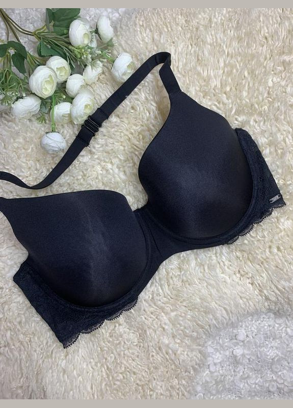 Чёрный бюстгальтер Hunkemoller