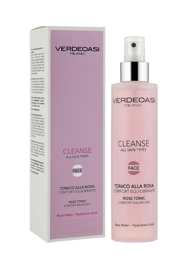Verdeoasi Балансувальний тонік з екстрактом троянди Cleanse Rose Tonic Comfort Balancing — Крем, Італія (354822644)