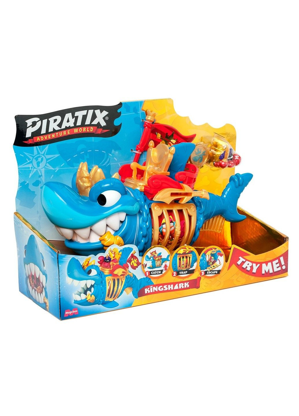 Ігровий набір S - Королівська акула Piratix (360767988)