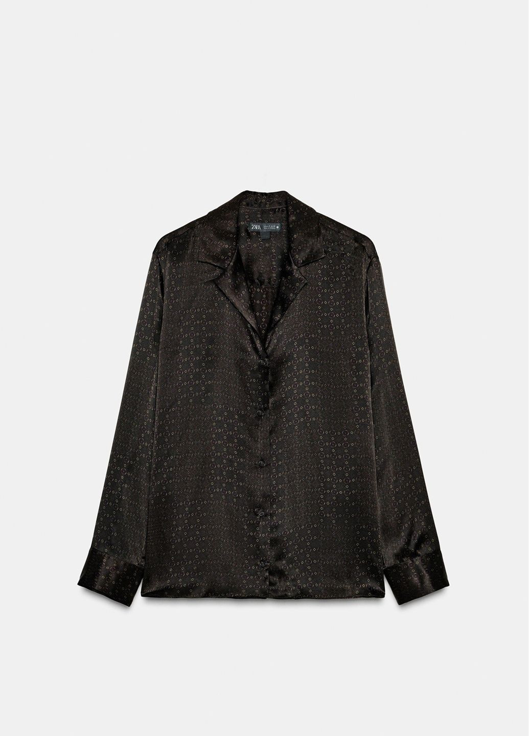 Цветная рубашка с цветами Zara