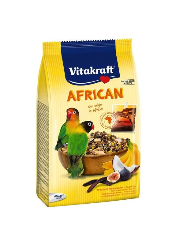 Корм для средних африканских попугаев African 750 г (4008239216410) Vitakraft (279568377)
