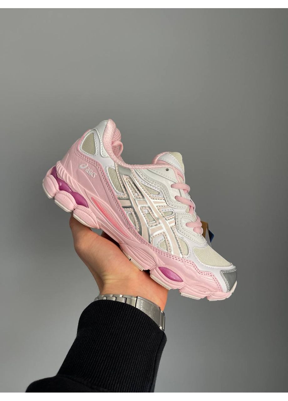 Кросівки жіночі Asics Gel-NYC pink beige | Асікс Гель-НЮК рожеві бежеві No Brand рожеві демісезони (360535089)