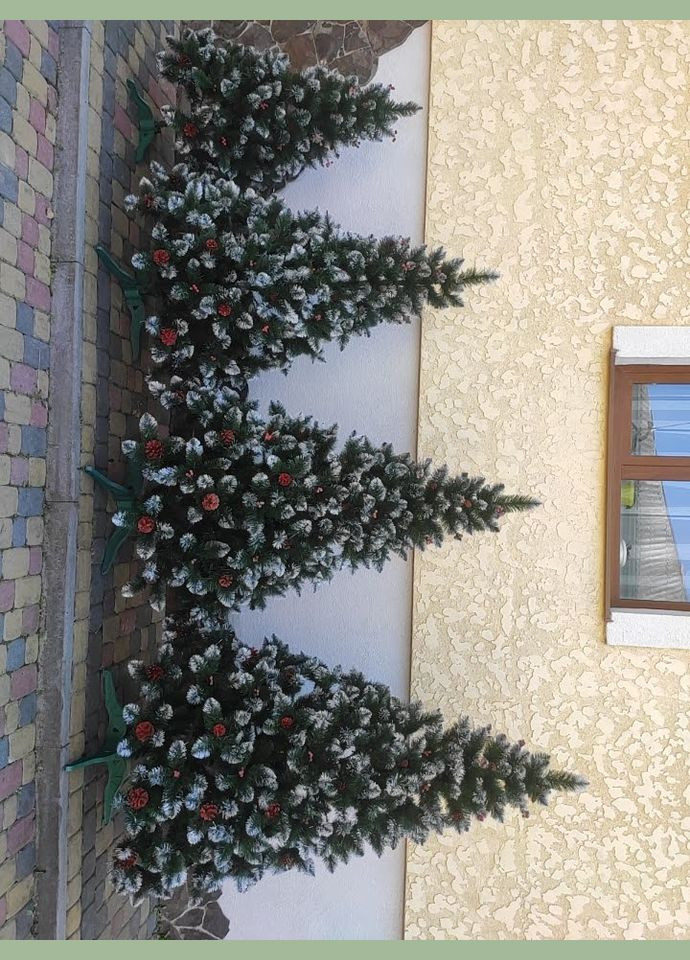 Ялинка "Кармен" (золото,срібло,калина) No Brand (307288701)