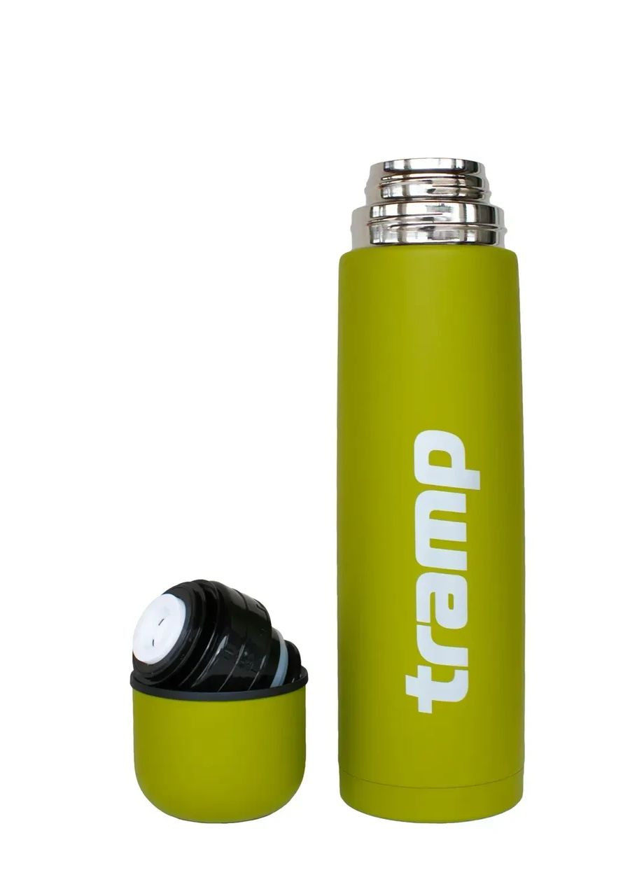 Термос Basic 1 л, для чая и кофе (UTRC-113-olive) Tramp (363132497)