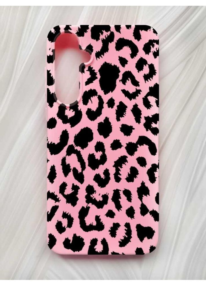 Матовый чехол на Samsung Galaxy A55 (A556) Леопардовый принт (принт 374) Creative (355395750)
