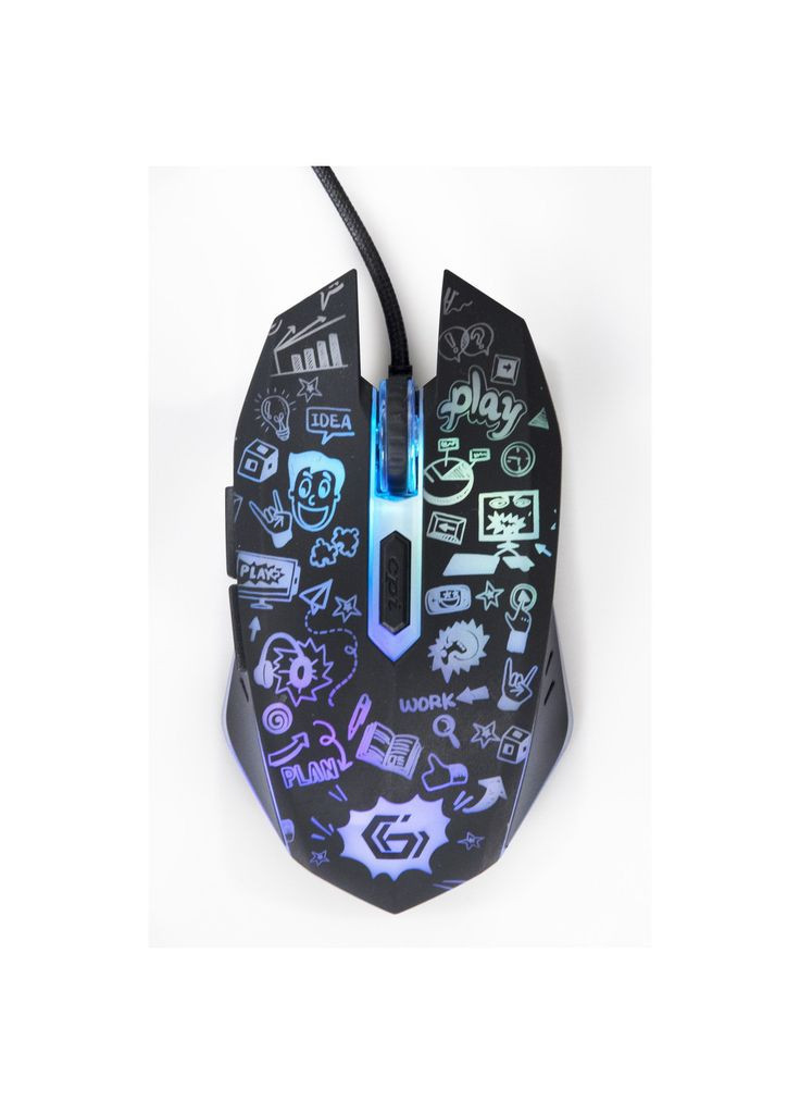 Мышка (m432436) Gembird MUS-6B-GRAFIX-01 USB Black (369022030)