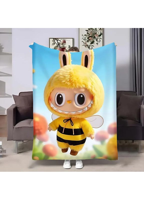 Плед 3D Лабубу №17 31627 180х215 см FlexDress (368762429)