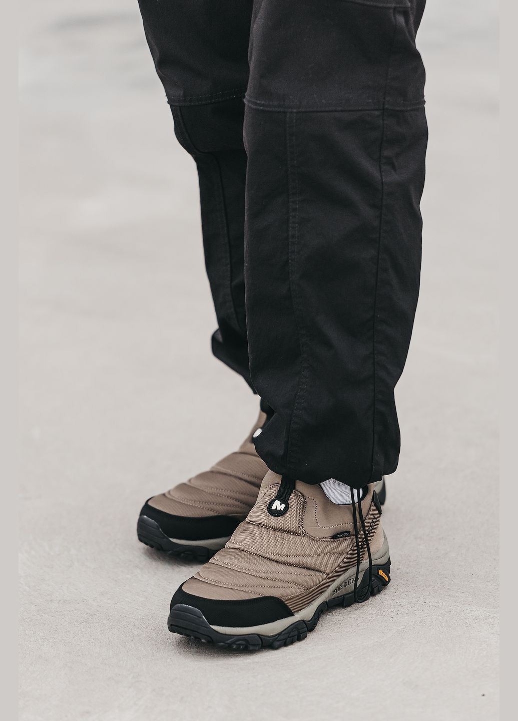 Хакі Зимовий кросівки зимові чоловічі merrell thinsulate winter gore-tex khaki | меррел хакі No Brand