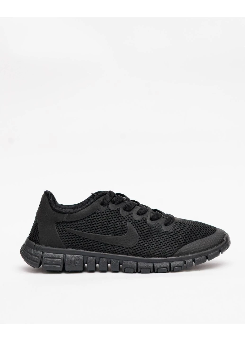 Черные летние кроссовки мужские nike No Brand Free Run 3.0 V2 Black ND