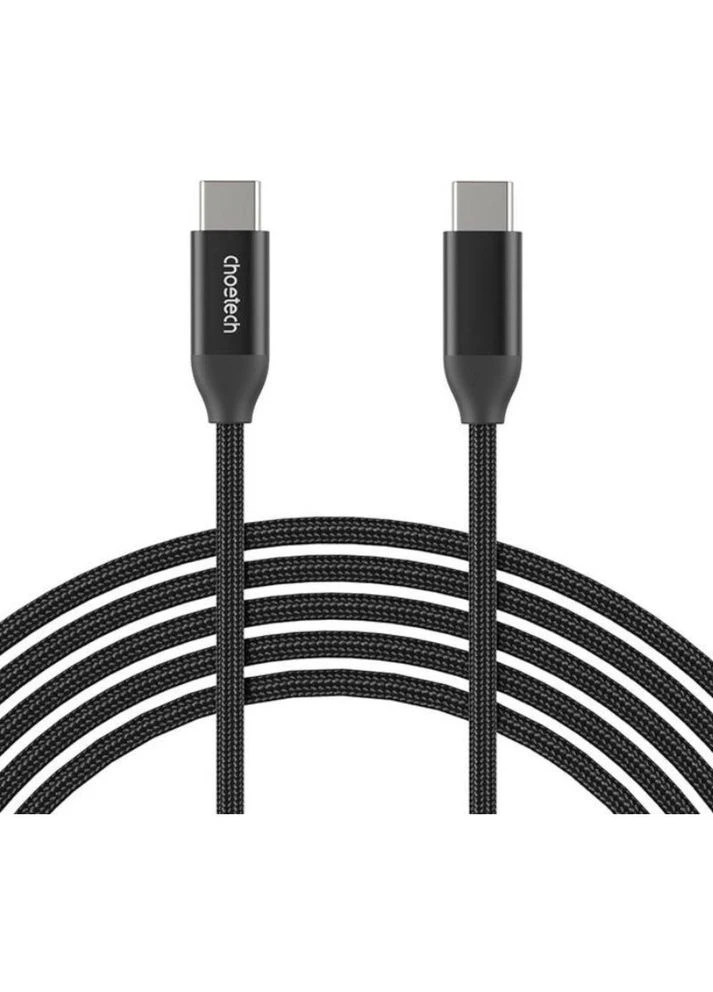 Кабель USB Type-C - USB Type-C 1 м Black (XCC-1035) CHOETECH (322907757)