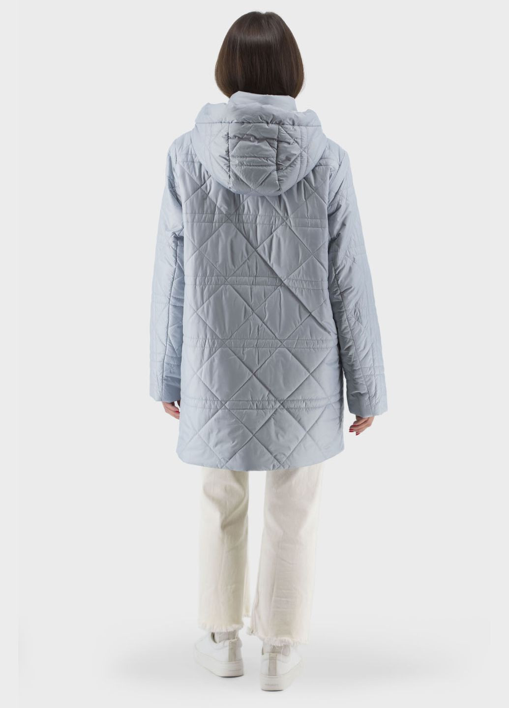 Голубая демисезонная женская куртка (, ), 30242 Snow Owl