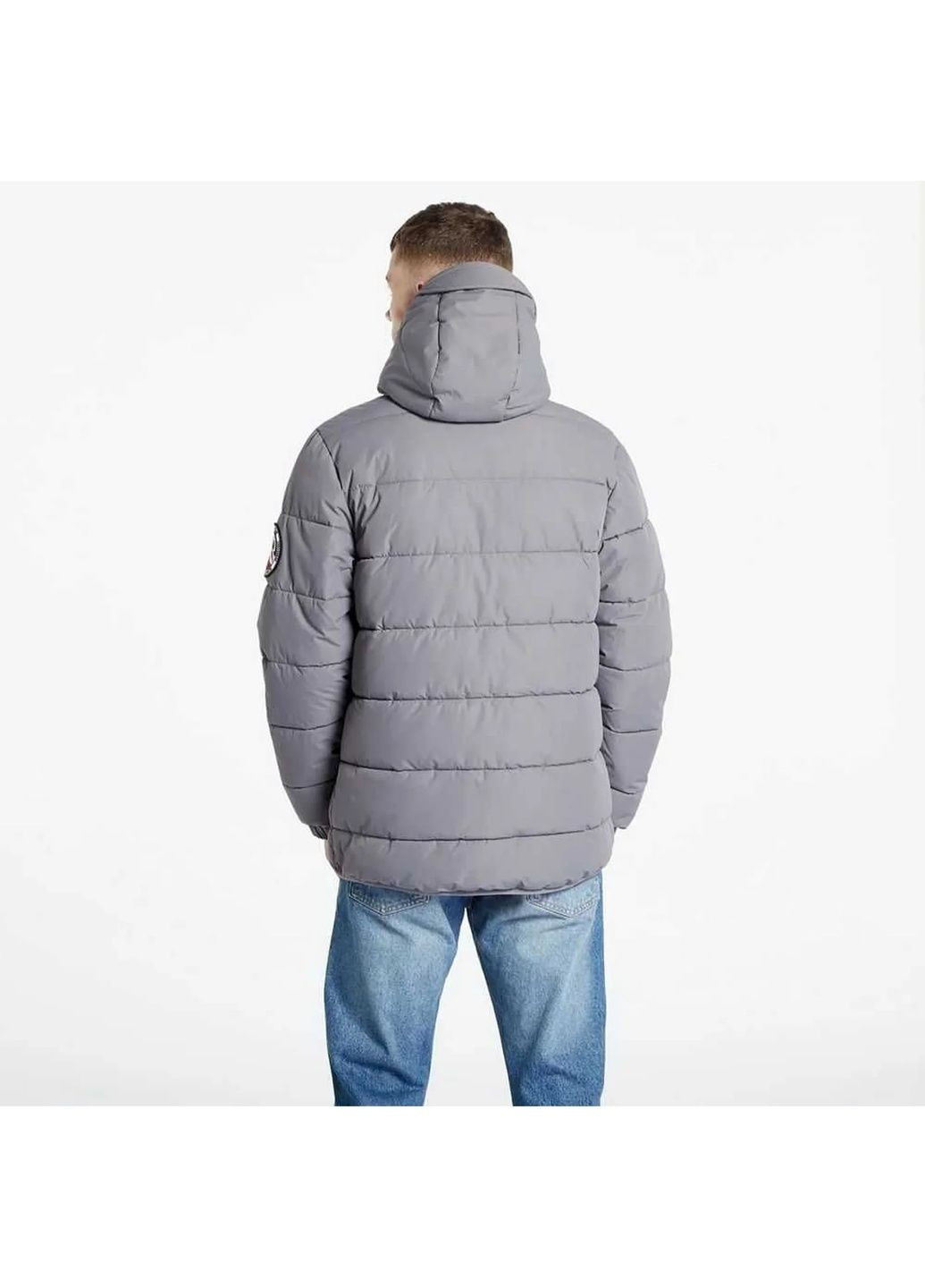 Сіра пуховик чоловічий gerana jacket grey sht19084-109 Ellesse