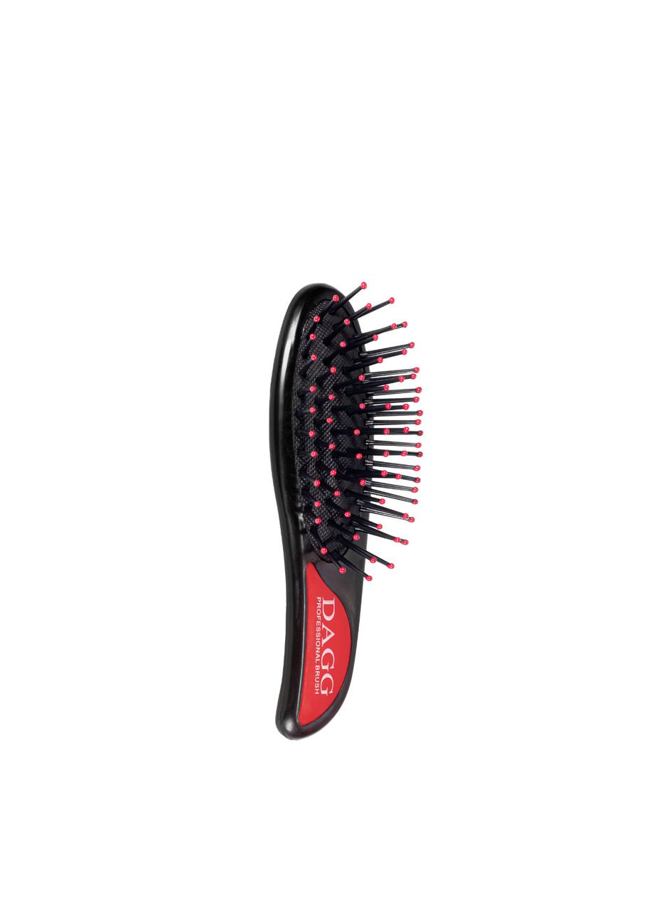 Расчёска для волос массажная 14 см 8580 N Зелёная DAGG (367987203)