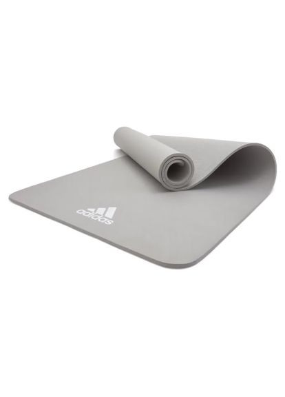 Килимок для йоги Yoga Mat ADYG-10100GR 176 х 61 х 0,8 см сірий (ADYG-10100GR) adidas Yoga Mat ADYG-10100GR 176 х 61 х 0, 8 см сірий (366691605)
