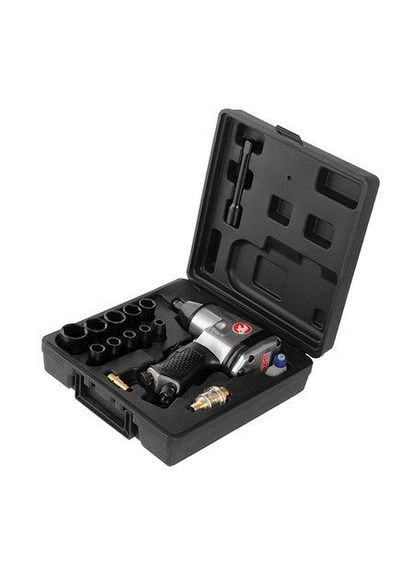 Гайковерт пневматичний у валізі (набір головок 17од) 1/2 (PT-1101) Intertool (370431427)
