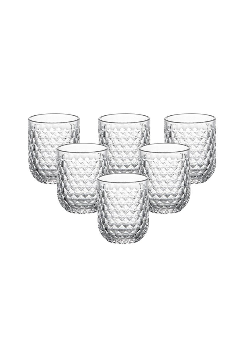 Набір склянок фігурних під кришталь 6 штук по 300 мл, TS Kitchen (323641170)