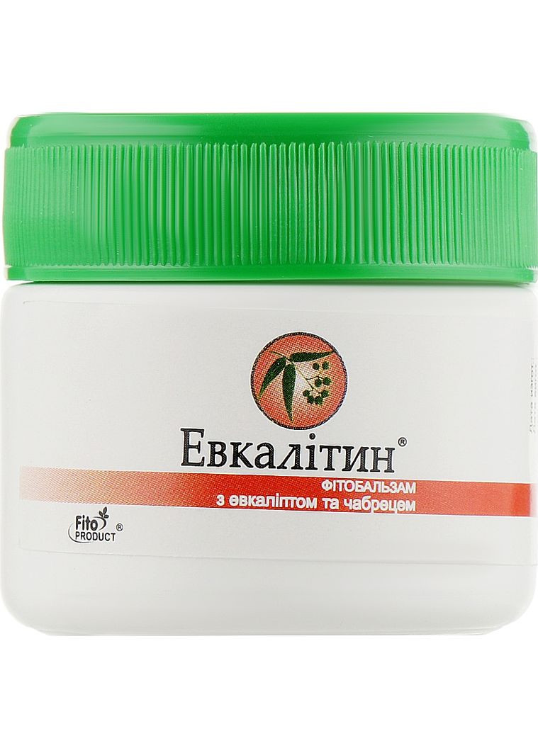 Фитобальзам "Эвкалитин с эвкалиптом и тимьяном" 20ml (990975-47629) Fito Product (368607141)