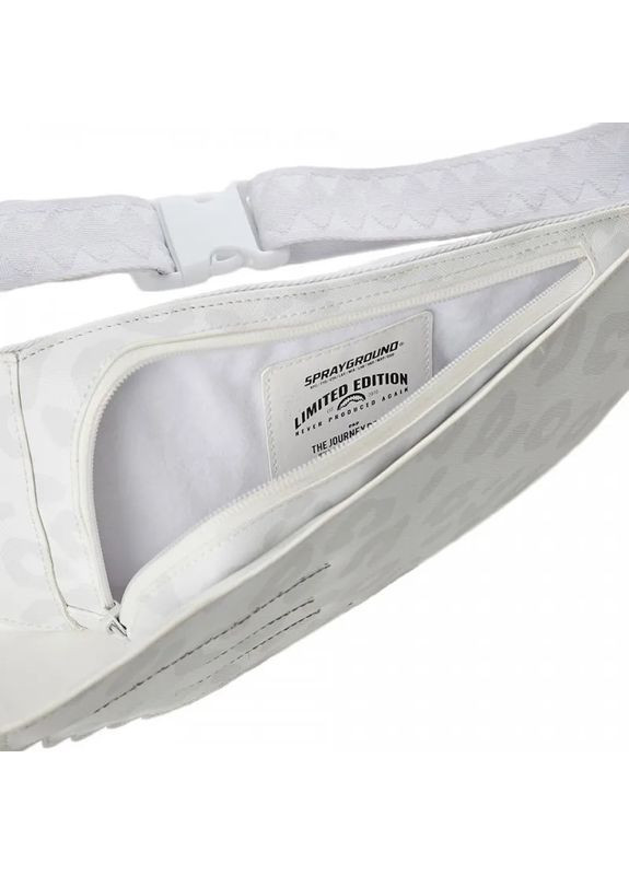 Нагрудна сумка слінг Wings To The Future Біла Sprayground (366871489)