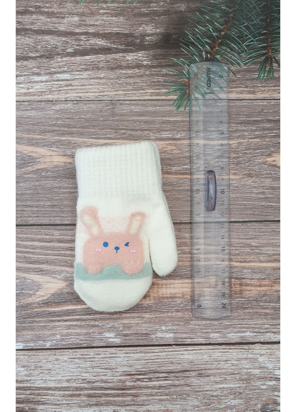 Подвійні рукавички для дівчаток 2-4 роки No Brand (360534162)